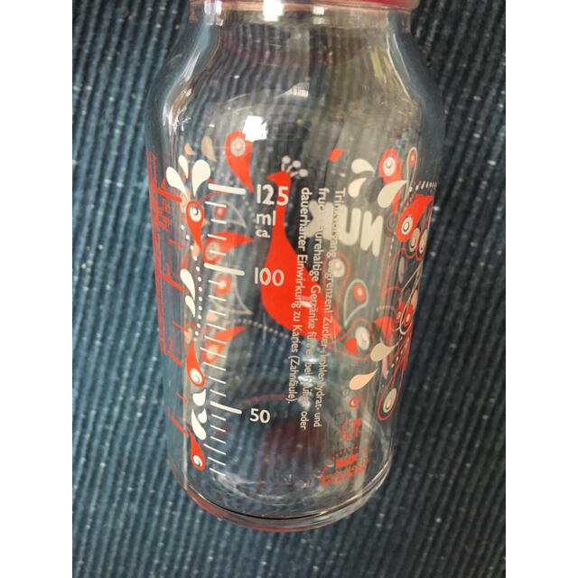 【美品】NUK 哺乳瓶　ガラス キッズ/ベビー/マタニティの授乳/お食事用品(哺乳ビン)の商品写真