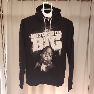 エイチアンドエム(H&M)のThe Notorious B.I.G フーディー　フード　スェット(スウェット)