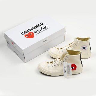 コムデギャルソン(COMME des GARCONS)のコムデギャルソン PLAY　ハイカットスニーカー 26.5(スニーカー)