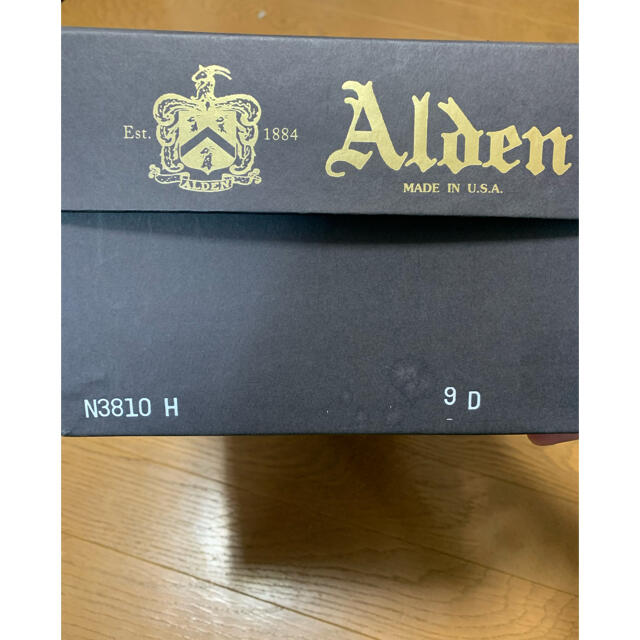 Alden(オールデン)の【新品未使用】オールデン　スエードブーツ US9D ダークネイビー メンズの靴/シューズ(ブーツ)の商品写真