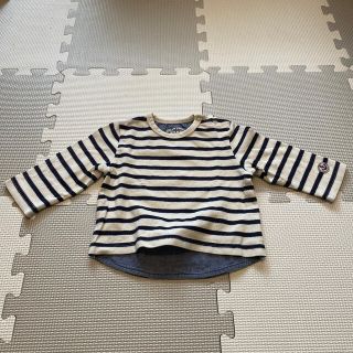 ユナイテッドアローズグリーンレーベルリラクシング(UNITED ARROWS green label relaxing)の【2】ボーダーカットソー　75cm(シャツ/カットソー)