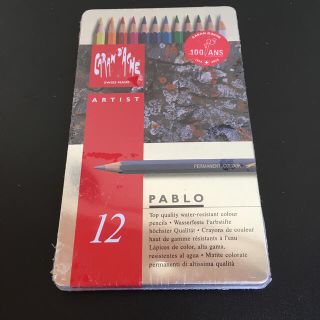 カランダッシュ(CARAN d'ACHE)の★ カランダッシュ パブロ 12色セット　新品★(色鉛筆)