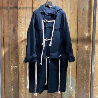 STUDIOUS - SUGARHILL CORDED DUFFLE COAT（BLACK）の通販 by RINN's