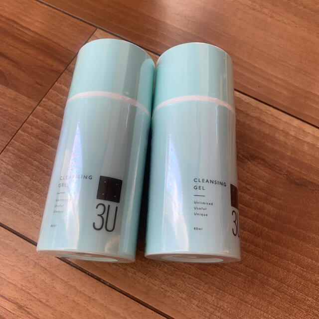 3U クレンジングジェルJHY 80ml 2本セット