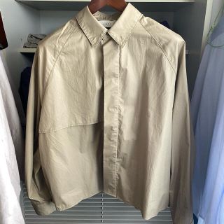 ジエダ(Jieda)の【準新品】JieDa ジエダ　19ss トレンチシャツ　ベージュ　サイズ1(シャツ)