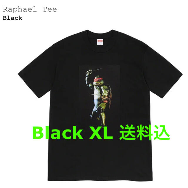 Supreme Raphael Tee XL ブラック
