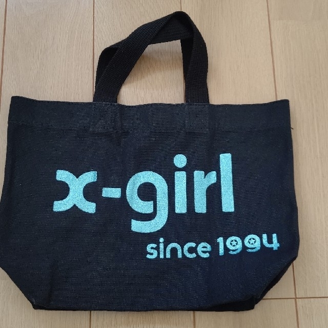 X-girl(エックスガール)のX-girl    エコバッグ レディースのバッグ(エコバッグ)の商品写真
