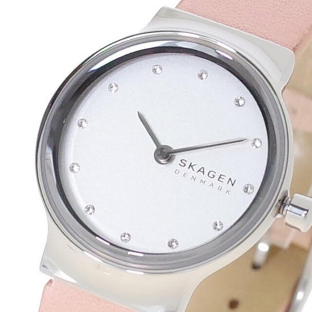 SKAGEN(スカーゲン)の【新品】スカーゲン 腕時計 SKW2770  ホワイト パステルピンク  レディースのファッション小物(腕時計)の商品写真