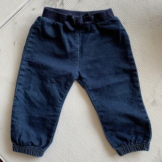 プチバトー(PETIT BATEAU)のプチバトー　デニム風スウェットパンツ　81㎝(パンツ)