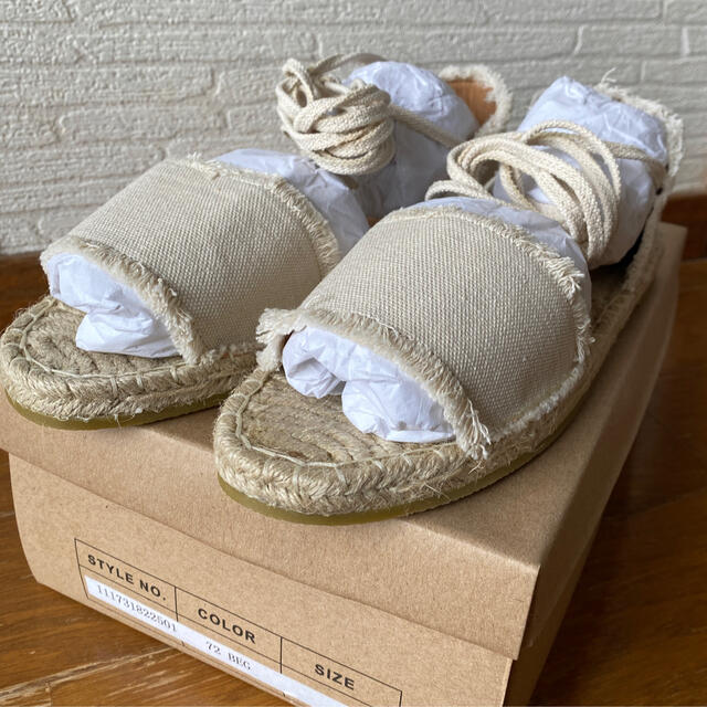 Ungrid(アングリッド)のUngrid ジュートサンダル レディースの靴/シューズ(サンダル)の商品写真