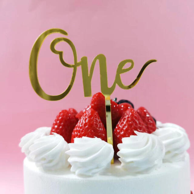 ケーキトッパー 1歳 1年記念日 One レターバナー 誕生日 買取り実績 誕生日 ケーキトッパー 1歳 1年記念日 One レターバナー 誕生日 買取り実績 誕生日