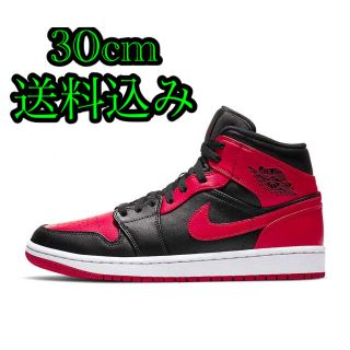 ナイキ(NIKE)のNIKE AIR JORADN 1 MID BRED 30cm US12(スニーカー)