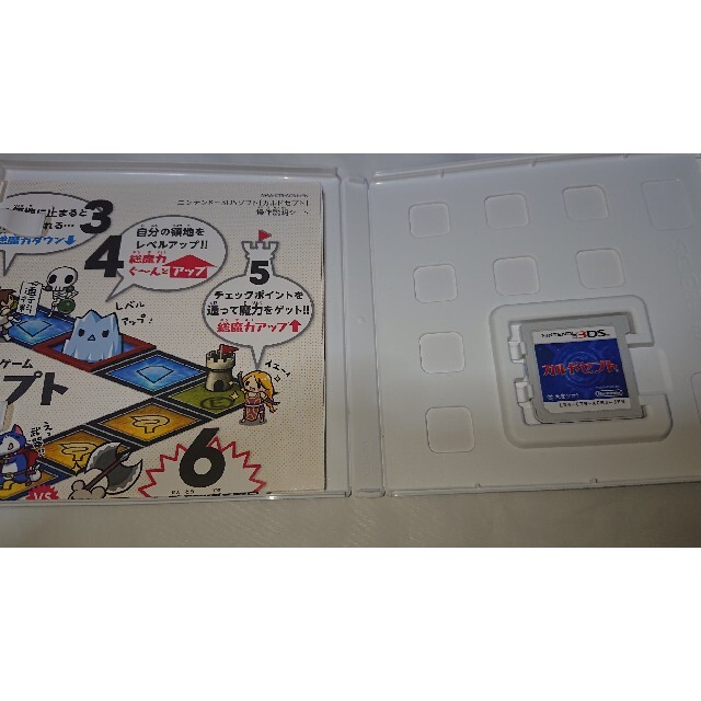 ニンテンドー3DS(ニンテンドー3DS)のカルドセプト エンタメ/ホビーのゲームソフト/ゲーム機本体(携帯用ゲームソフト)の商品写真