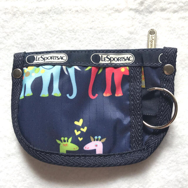 LeSportsac(レスポートサック)の【レスポートサック】キーコインポーチ　動物 レディースのファッション小物(キーケース)の商品写真