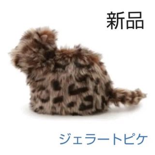 ジェラートピケ(gelato pique)の新品 ジェラートピケ キャット ファン ポーチ 今期 人気 可愛い 猫(ポーチ)