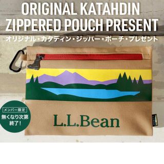 エルエルビーン(L.L.Bean)のL.L.Bean オリジナル・カタディン・ジッパー・ポーチ(ノベルティグッズ)