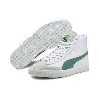 プーマ(PUMA)のPUMA Basket Mid VTG white/green 27cm(スニーカー)