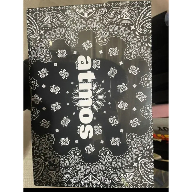 atmos BE@RBRICK BANDANA ブラック