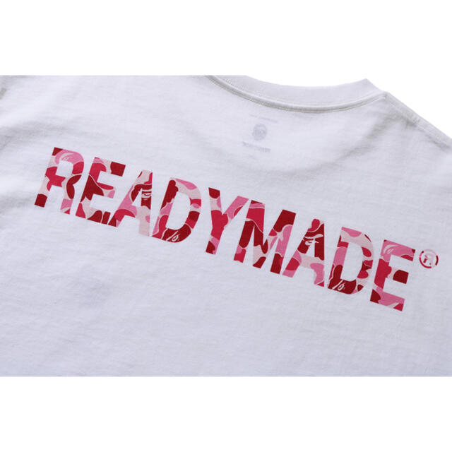 A BATHING APE アベイシングエイプ ×READYMADE(レディメイド) 3 PACK TEE レディメイド パックT 半袖Tシャツ カットソー ホワイト