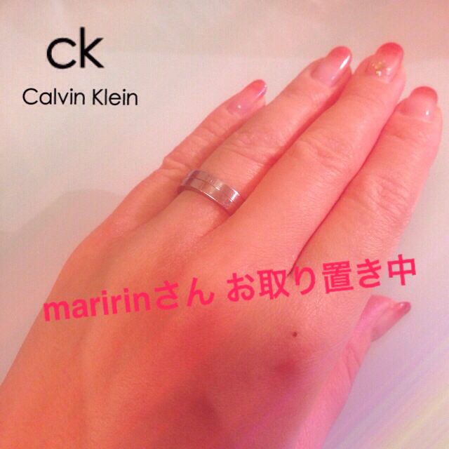 Calvin Klein(カルバンクライン)のCalvin Kleinリング レディースのアクセサリー(リング(指輪))の商品写真