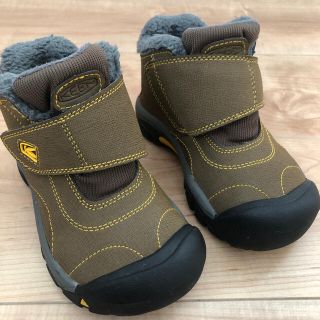 キーン(KEEN)のKEEN（キーン）スノーシューズ　18センチ　ブーツ　キッズ　ジュニア(ブーツ)