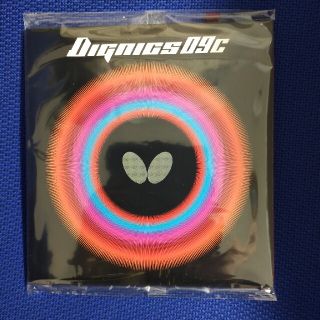 バタフライ(BUTTERFLY)のディグニクス(DIGNICS)  09C 黒　特厚(トクアツ)  卓球　ラバー(卓球)