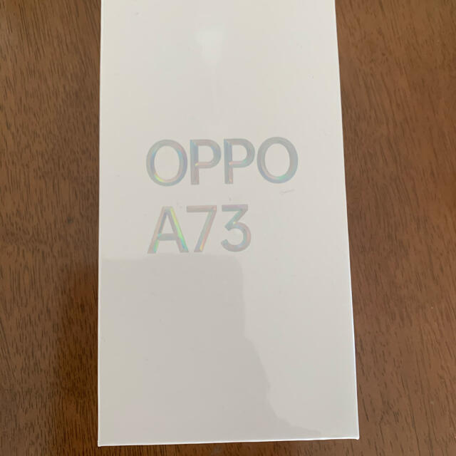 ネイビーブルー✦チップセット☆新品未開封★OPPO A73 オッポ　ネービーブルー