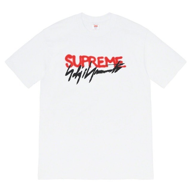 Supreme ヨウジヤマモト ロゴTシャツ 白 Mサイズ