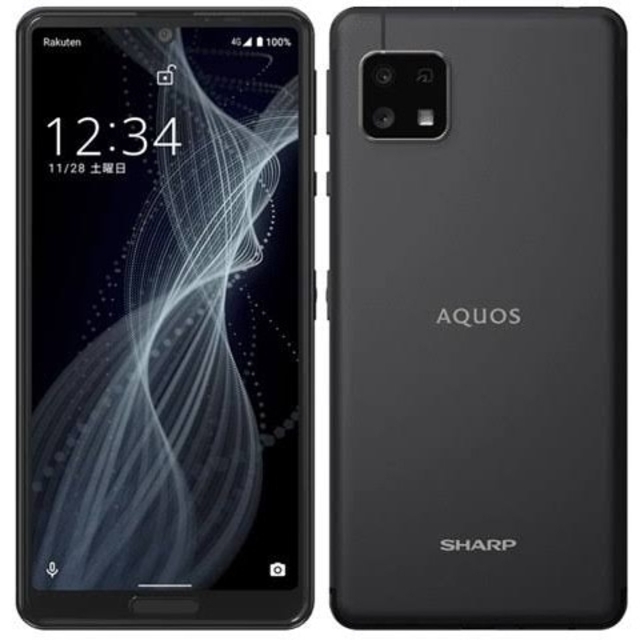 AQUOS sense4 lite SH-RM15 SIMフリー ブラックスマートフォン/携帯電話