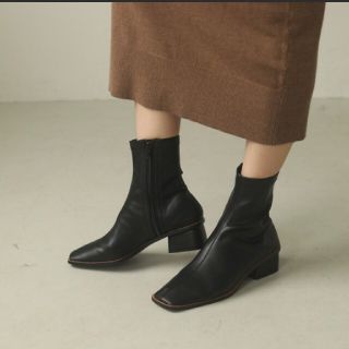 トゥデイフル(TODAYFUL)の美品 トゥデイフル ストレッチ ブーツ(ブーツ)