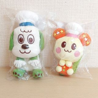 セガ(SEGA)の【新品タグ付】ワンワンとうーたん コックさん マスコット ２個セット(ぬいぐるみ)