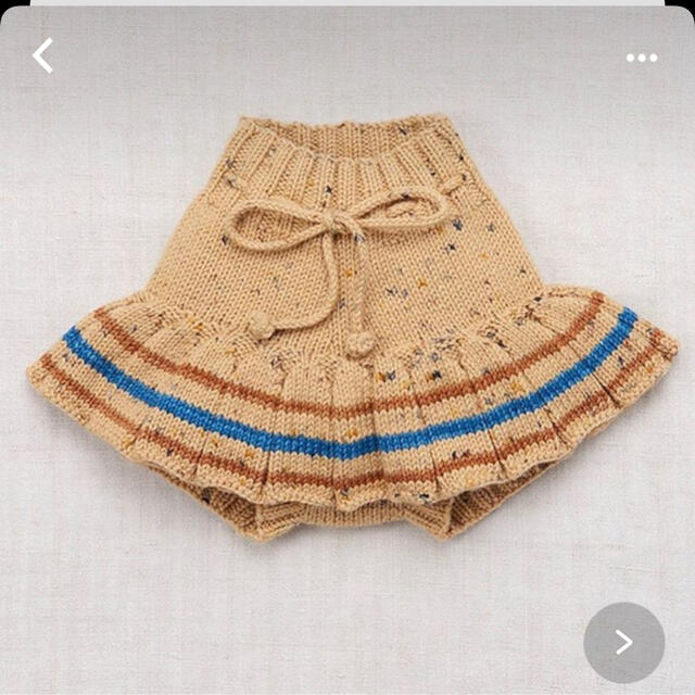 【ミーシャア】 Caramel baby&child - Misha&Puff Skating Pond Skirt ニットスカートの ンド