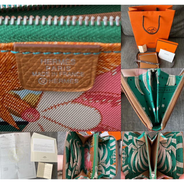 Hermes(エルメス)のHERMES アザップ シルクイン コンパクト財布 レディースのファッション小物(財布)の商品写真