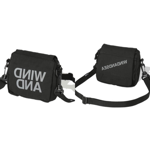 WIND AND SEA reflect small shoulder bag