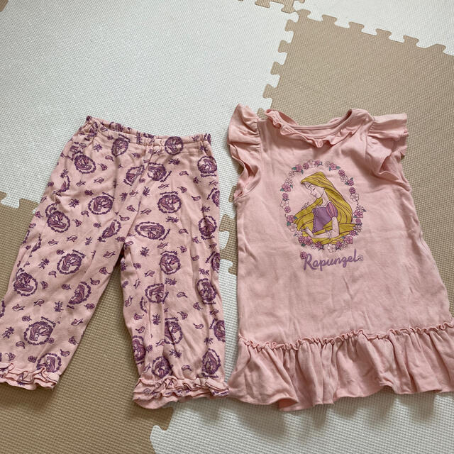 ベルメゾン(ベルメゾン)のディズニーパジャマ　ラプンツェル キッズ/ベビー/マタニティのキッズ服女の子用(90cm~)(パジャマ)の商品写真