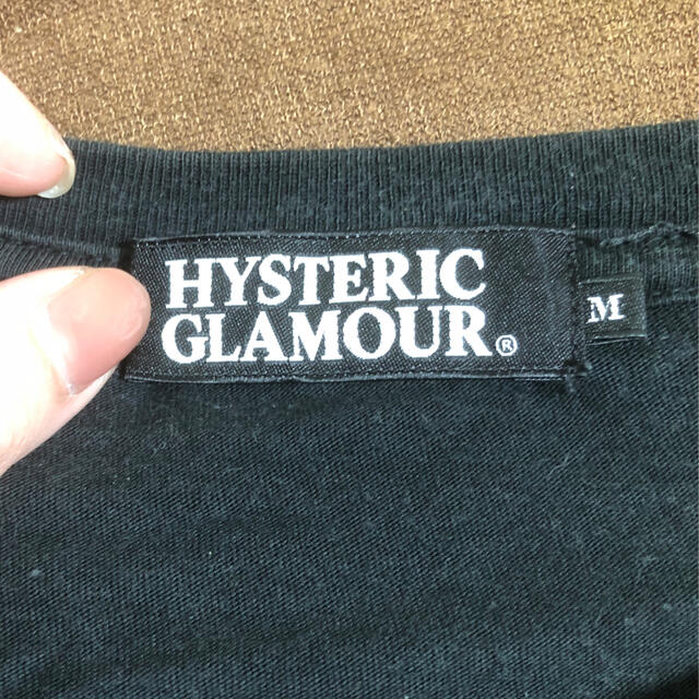 HYSTERIC GLAMOUR(ヒステリックグラマー)のヒステリックグラマー　Tシャツ　ブラック メンズのトップス(Tシャツ/カットソー(半袖/袖なし))の商品写真