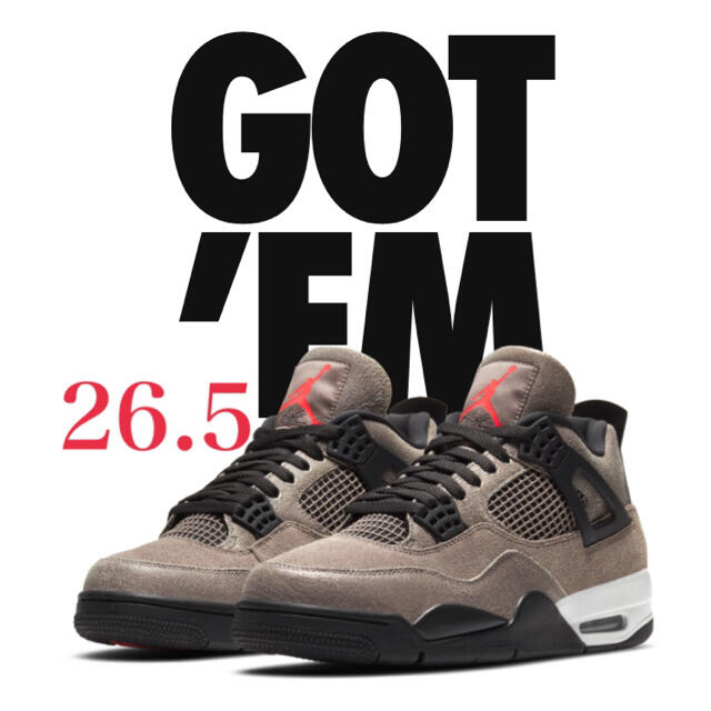 NIKE AIR JORDAN 4 "TAUPE HAZE"26.5