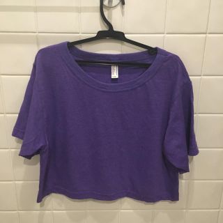 アメリカンアパレル(American Apparel)のショート丈 Tシャツ(Tシャツ(半袖/袖なし))