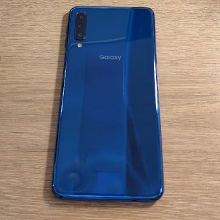 ギャラクシー(Galaxy)のGalaxy A7 ブルー(スマートフォン本体)