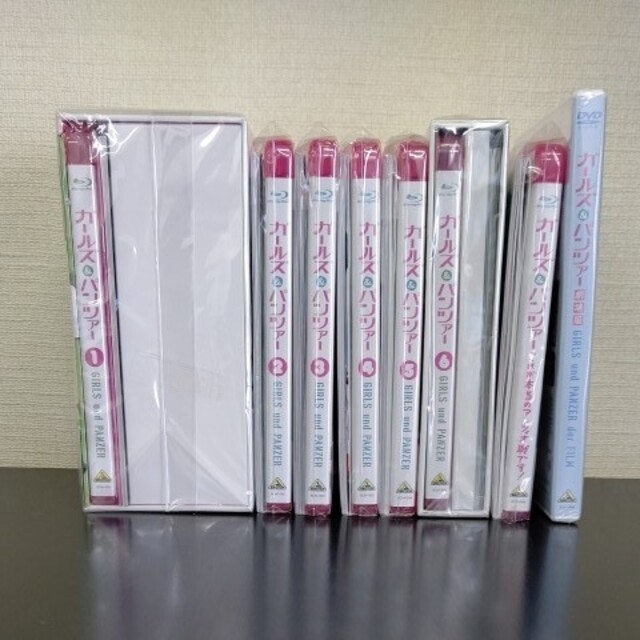 ガールズ&パンツァー Blu-ray/DVD 限定版 セット