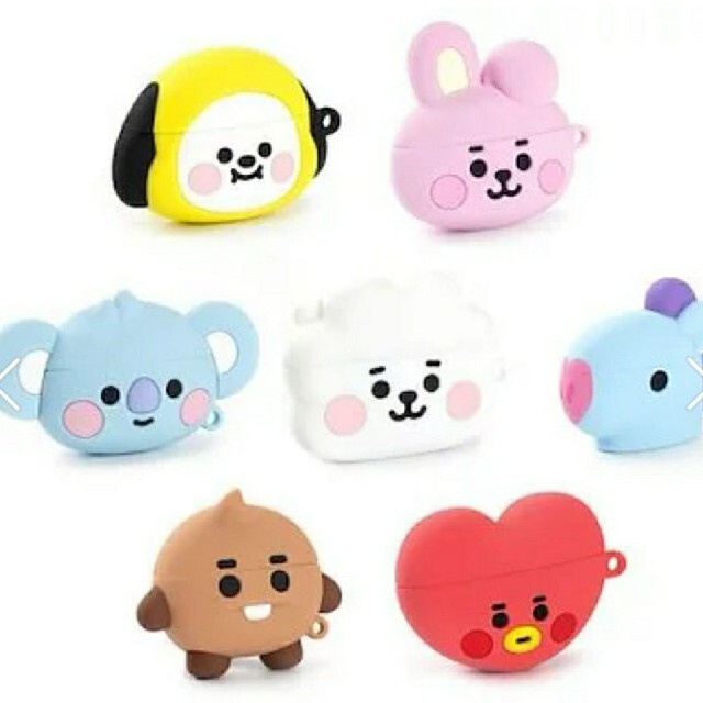 防弾少年団(BTS)(ボウダンショウネンダン)のBT21 AirPodsproケース　TATA エンタメ/ホビーのCD(K-POP/アジア)の商品写真