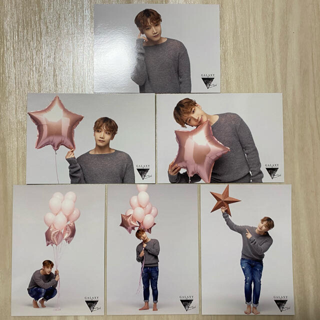 2PM "GALAXY OF 2PM" トレカ Jun. K 6枚 エンタメ/ホビーのタレントグッズ(アイドルグッズ)の商品写真