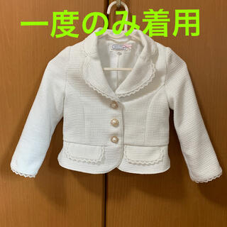 エニィファム(anyFAM)のジャケット　リボン　フリル　付き　入学式(ジャケット/上着)