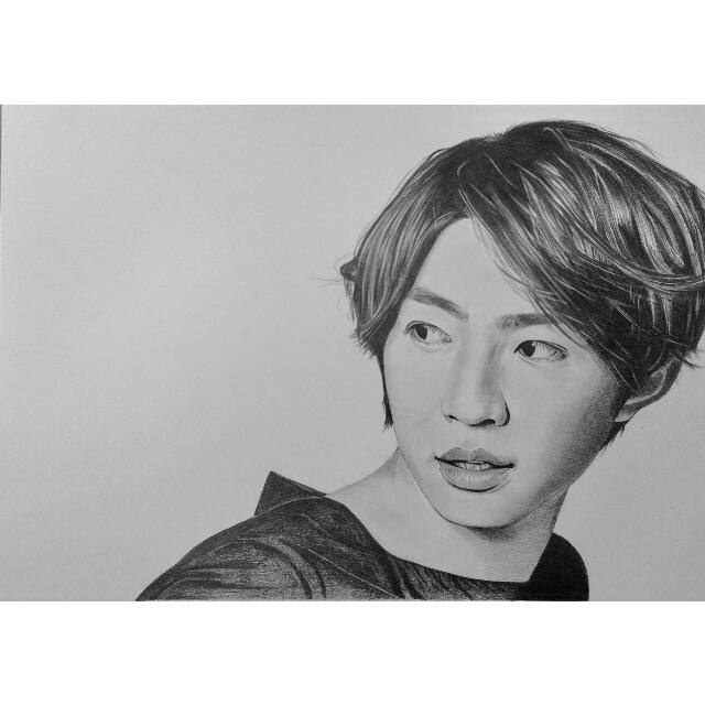 鉛筆画イラスト 相葉雅紀 嵐の通販 By ぷんぷんぷん S Shop ラクマ