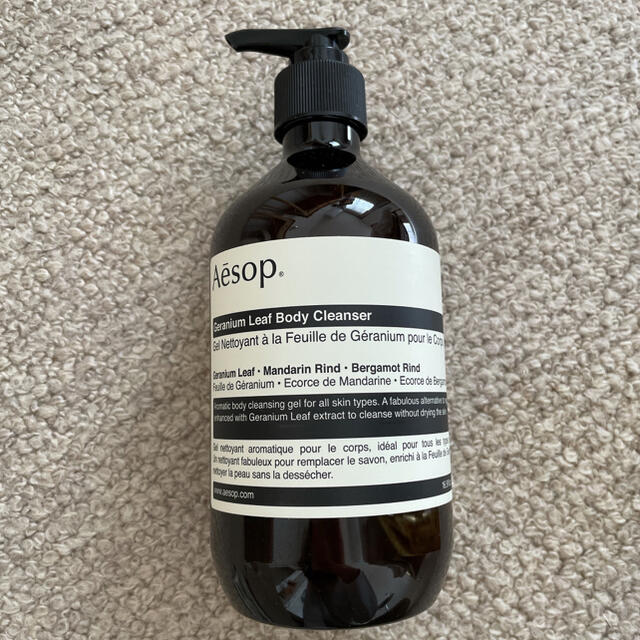 Aesop(イソップ)のイソップ　ボディクレンザー　ゼラニウム500ml コスメ/美容のボディケア(ボディソープ/石鹸)の商品写真