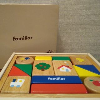 ファミリア(familiar)のfamiliar　ファーストブロック(積み木/ブロック)