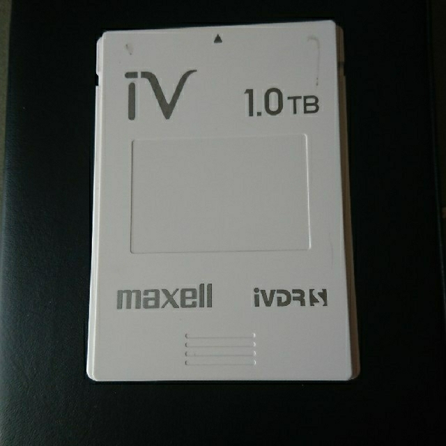 maxell(マクセル)のiVDR-S 1.0TB iV ハードディスク  スマホ/家電/カメラのテレビ/映像機器(その他)の商品写真