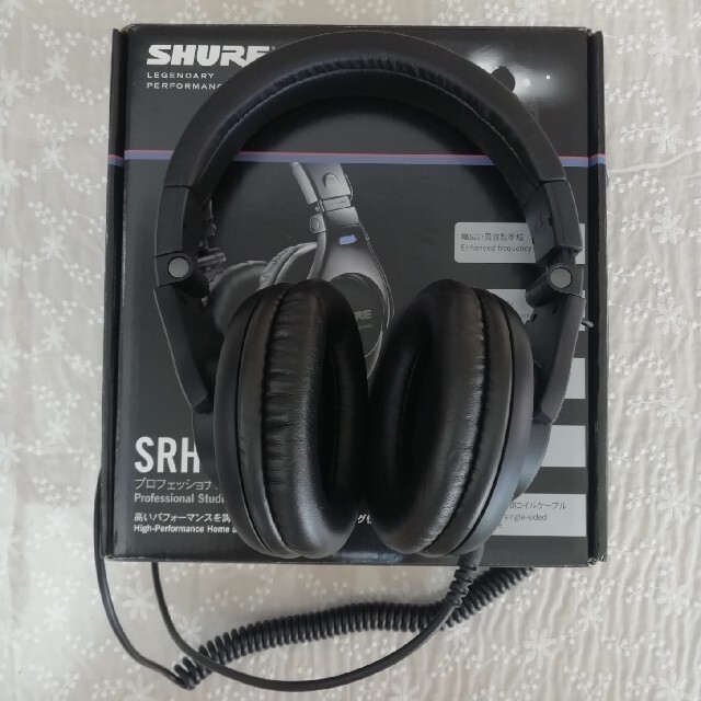 SHURE SRH440 プロフェッショナルスタジオモニター　ヘッドホン