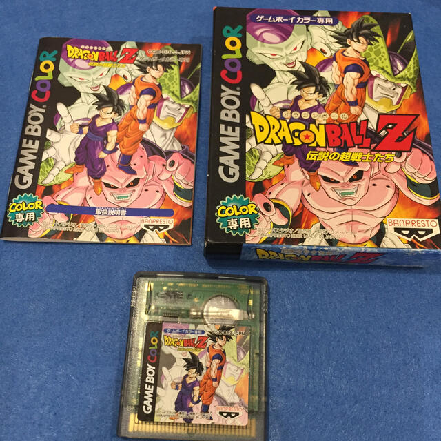 ドラゴンボールZ 伝説の超戦士たち ゲームボーイカラー GBC エンタメ/ホビーのゲームソフト/ゲーム機本体(携帯用ゲームソフト)の商品写真