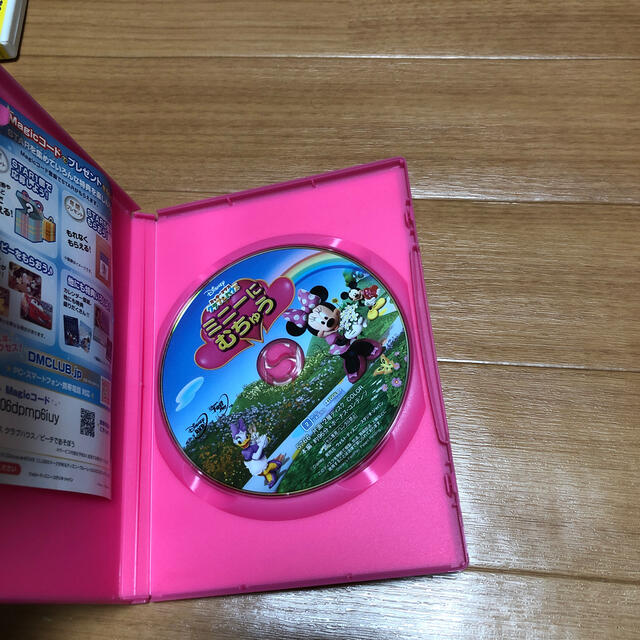 Disney(ディズニー)のミッキーマウス　クラブハウス／ミニーに　むちゅう DVD エンタメ/ホビーのDVD/ブルーレイ(キッズ/ファミリー)の商品写真